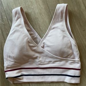 Zyia Blossom Waffle Stripe Bra